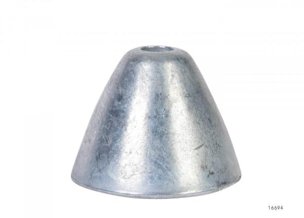 Anode zinc – ogive Quick BTQ250 Ø59mm