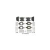 Rehausses 864908a1 – Kit 2 rehausses 150 mm Mercruiser MPI