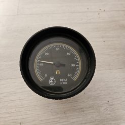 Compte-tours Teleflex 6000 RPM noir et jaune