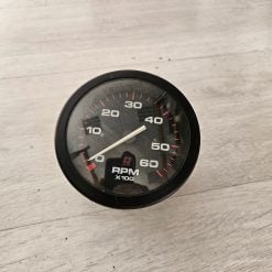Compte-tours bateau 6000 RPM noir d’occasion