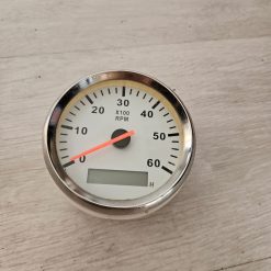 Tachymètre bateau 6000 RPM blanc d’occasion