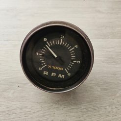 Compte-tours 6000 RPM Quicksilver noir d’occasion