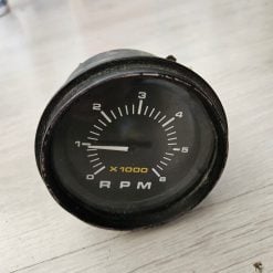 Compte-tours 6000 RPM Quicksilver noir d’occasion
