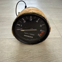 Compte-tours Honda 7000 RPM noir d’occasion