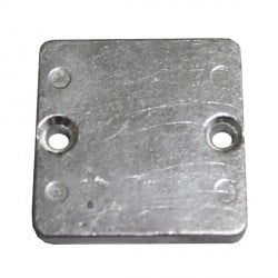 Anode zinc – plaque à percer
