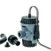 Pompe de cale Johnson Aqua Void non automatique 12 V, modèles 500 et 800 GPH