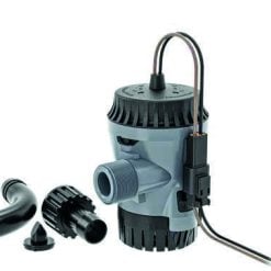 Pompe de cale Johnson Aqua Void non automatique 12 V, modèles 500 et 800 GPH
