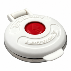 Commande à pied Lofrans 602120 blanche avec bouton rouge DOWN